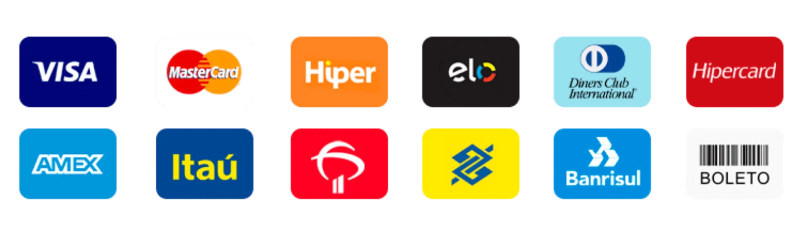 Formas De pagamento
